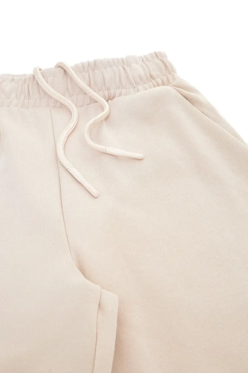 Pantaloni beige ampi con borchiette laterali Pitt Kids PT-KP-8022 [PANNA] miniatura 3