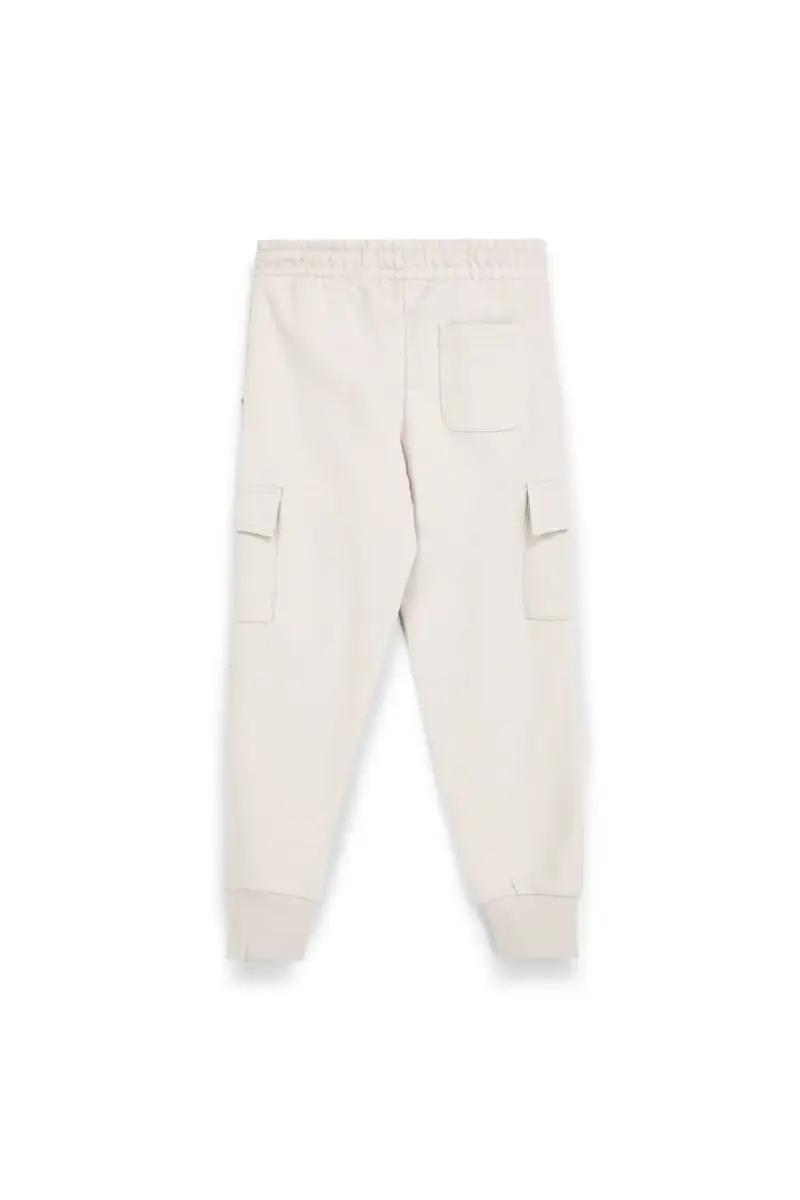 Pantaloni beige con tasche cargo Pitt kids PT-B-P-9031 [BEIGE] miniatura 4