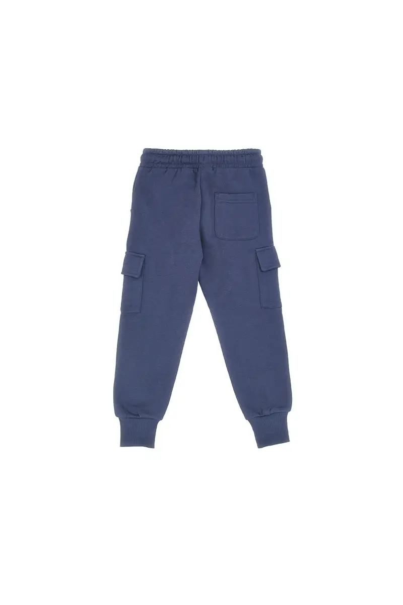 Pantaloni in Tuta Blu con Tasche Laterali PITT KIDS 6016 [IRIS] miniatura 2