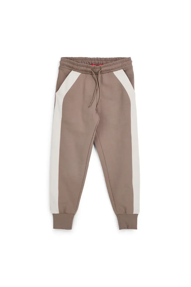 Pantaloni marroni con banda laterale Pitt kids PT-B-P-9018 [MARRONE]