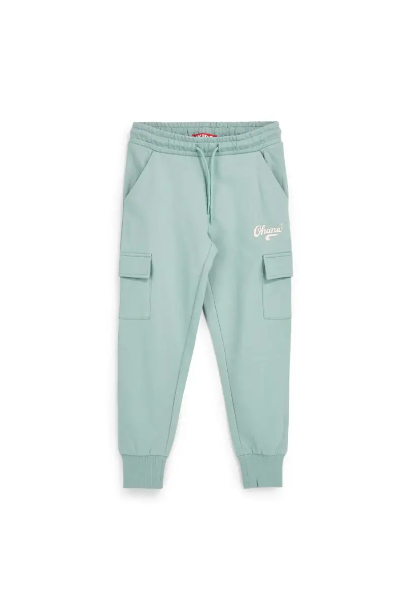 Pantaloni verdi con tasche cargo Pitt kids PT-G-F-9005 [VERDE]