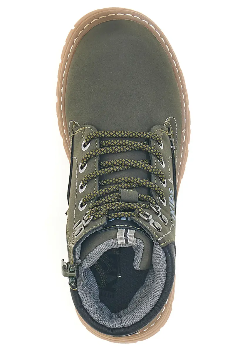 Polacchini verdi Pitt kids BP305301 [VERDE] miniatura 3