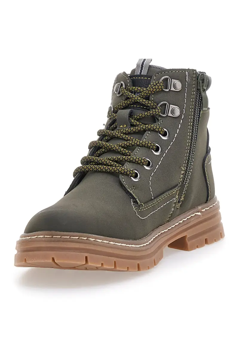 Polacchini verdi Pitt kids BP305301 [VERDE] miniatura 4