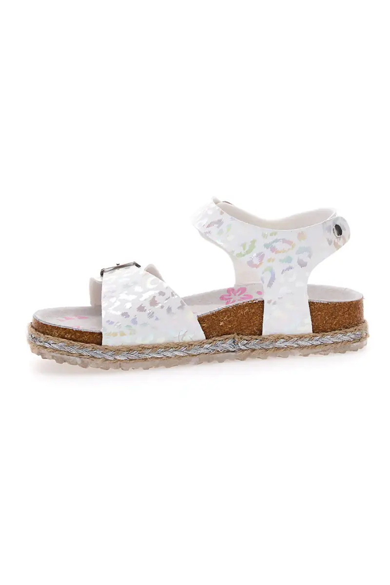 Sandali Bianchi Con Cinturino Pitt Kids 14452 [BIANCO] miniatura 4