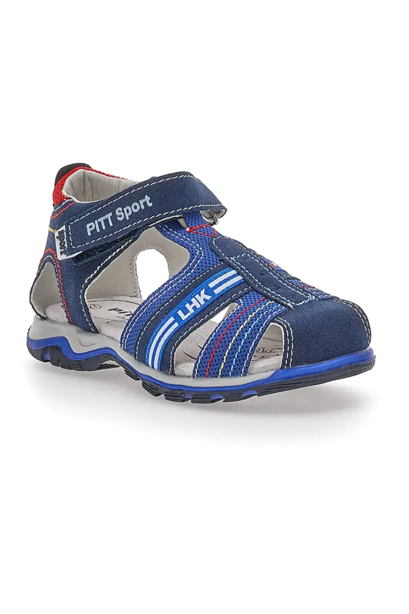 Sandali Fisherman Blu Pitt Kids 14363 [BLUE] miniatura 2