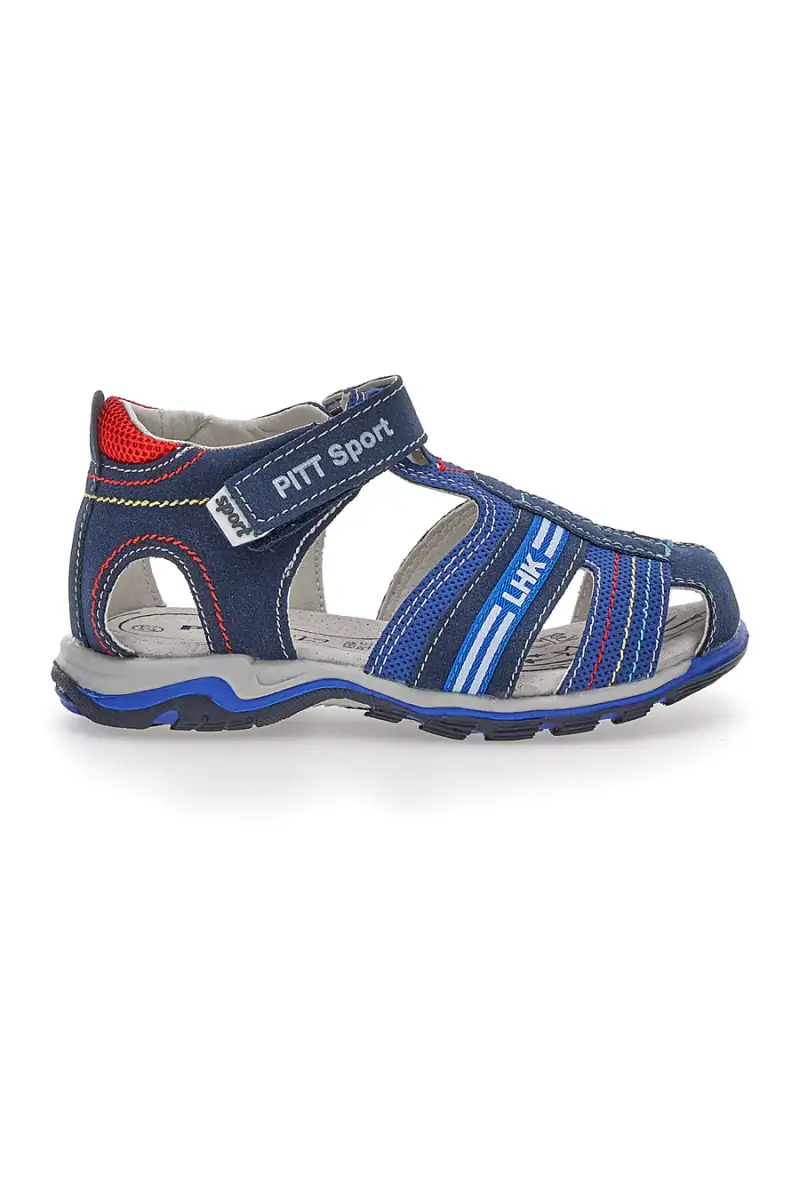 Sandali Fisherman Blu Pitt Kids 14363 [BLUE]