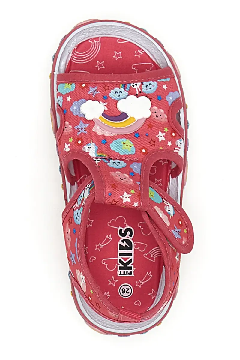 Sandali fuxia con stampa unicorni Pitt kids PK2872A [FUXIA] miniatura 3