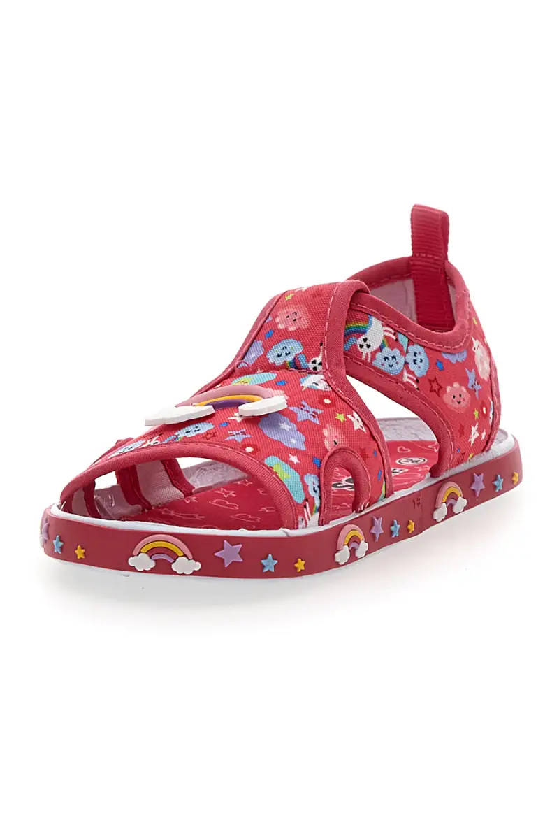 Sandali fuxia con stampa unicorni Pitt kids PK2872A [FUXIA] miniatura 4