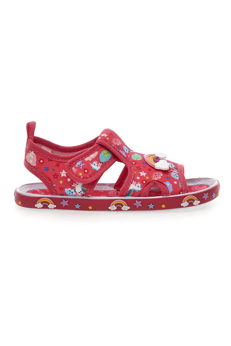 Sandali fuxia con stampa unicorni Pitt kids PK2872A [FUXIA]
