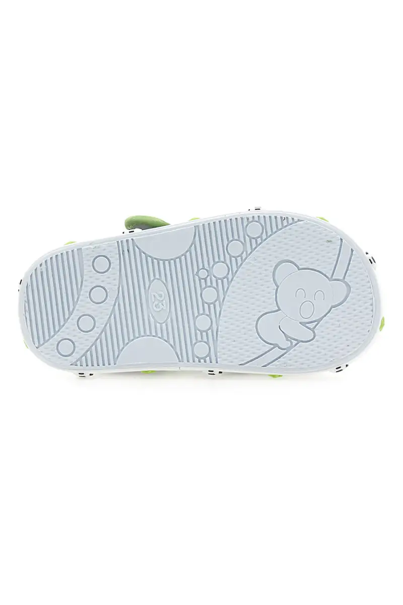 Sandali Primi Passi Grigio e Verde con orsetto e machinina Pitt Kids PK2636A [GRIGIO] miniatura 5