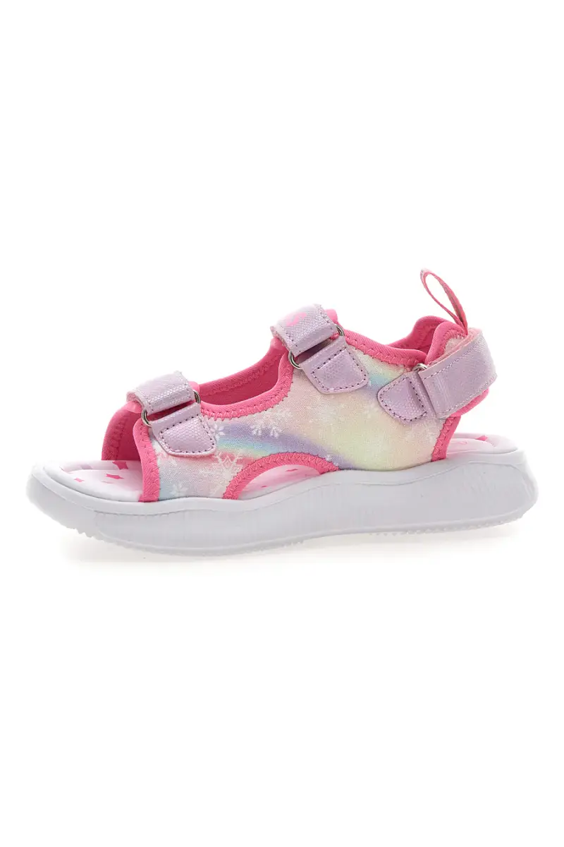 Sandali rosa con luci e strappi Pitt kids 11507 [PINK miniatura 4