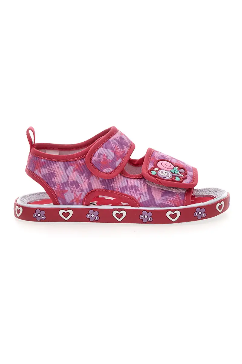 Sandali rosa fantasia cuori Pitt kids PK2595A [FUXIA]