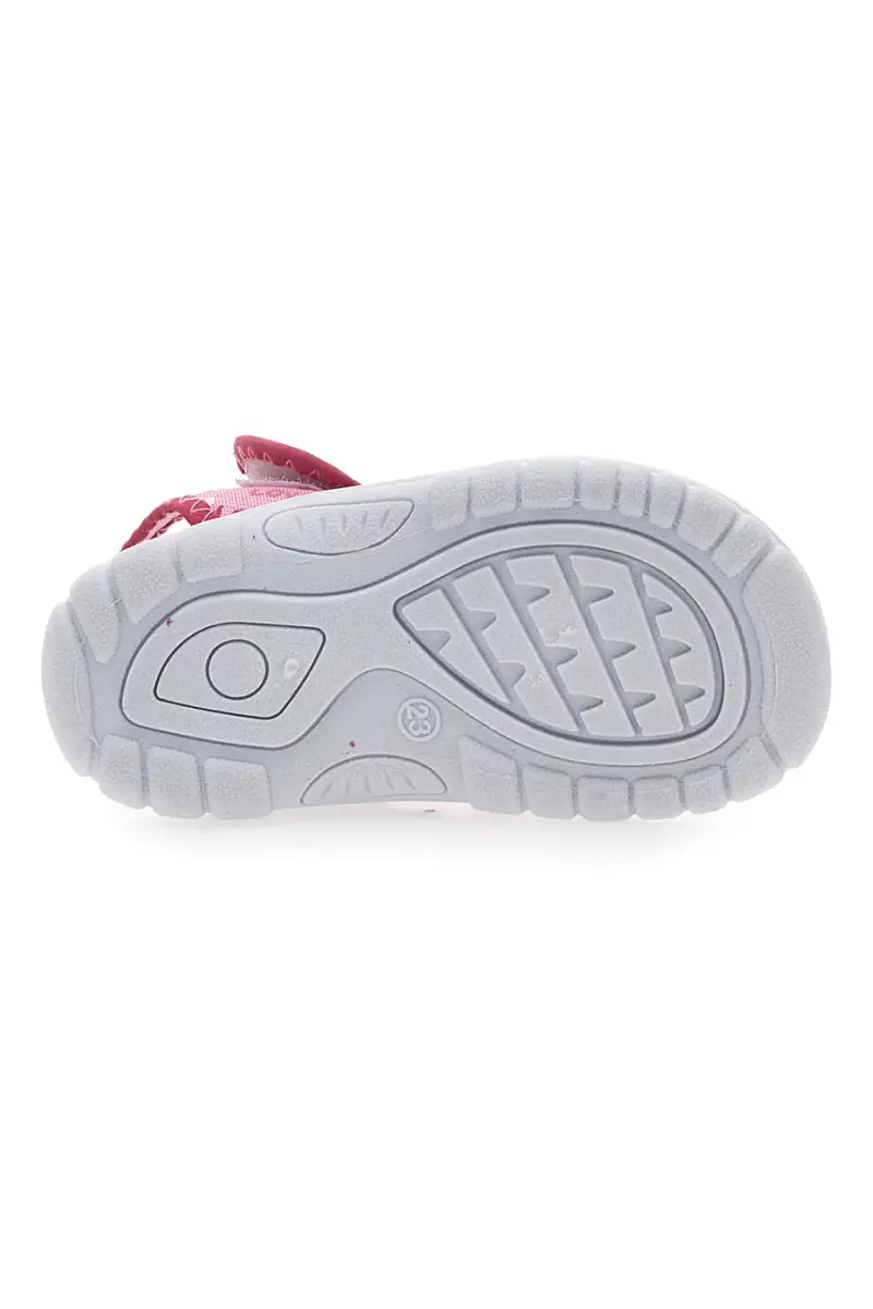 Sandali sportivi fucsia con cuori PITT KIDS 2242775 [FUXIA] miniatura 5