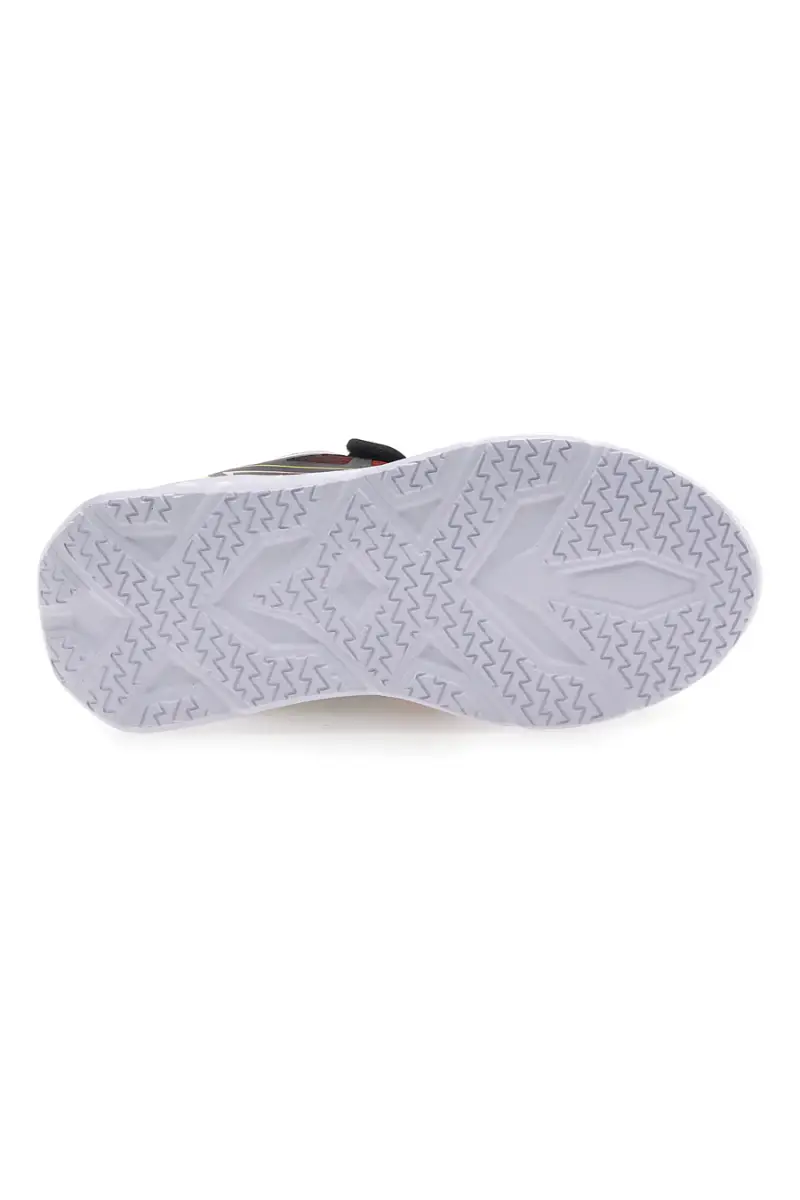 Scarpe nere e rosse con luci e strappo Pitt kids 11562 [NERO miniatura 5