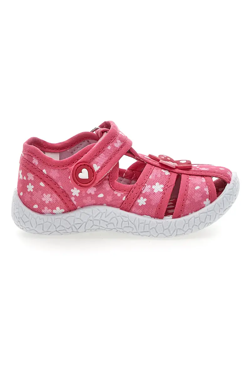 Scarpe rosa con doppio strappo Pitt kids PK2877A [FUXIA]