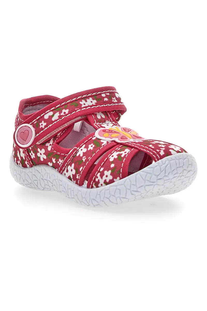 Scarpe rosse con doppio strappo Pitt kids PK3904A [FUXIA] miniatura 2