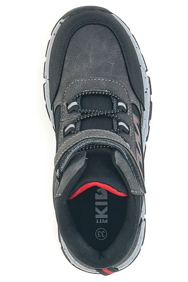 PITT KIDS Sneakers alte Grigio 3542027 miniatura 3