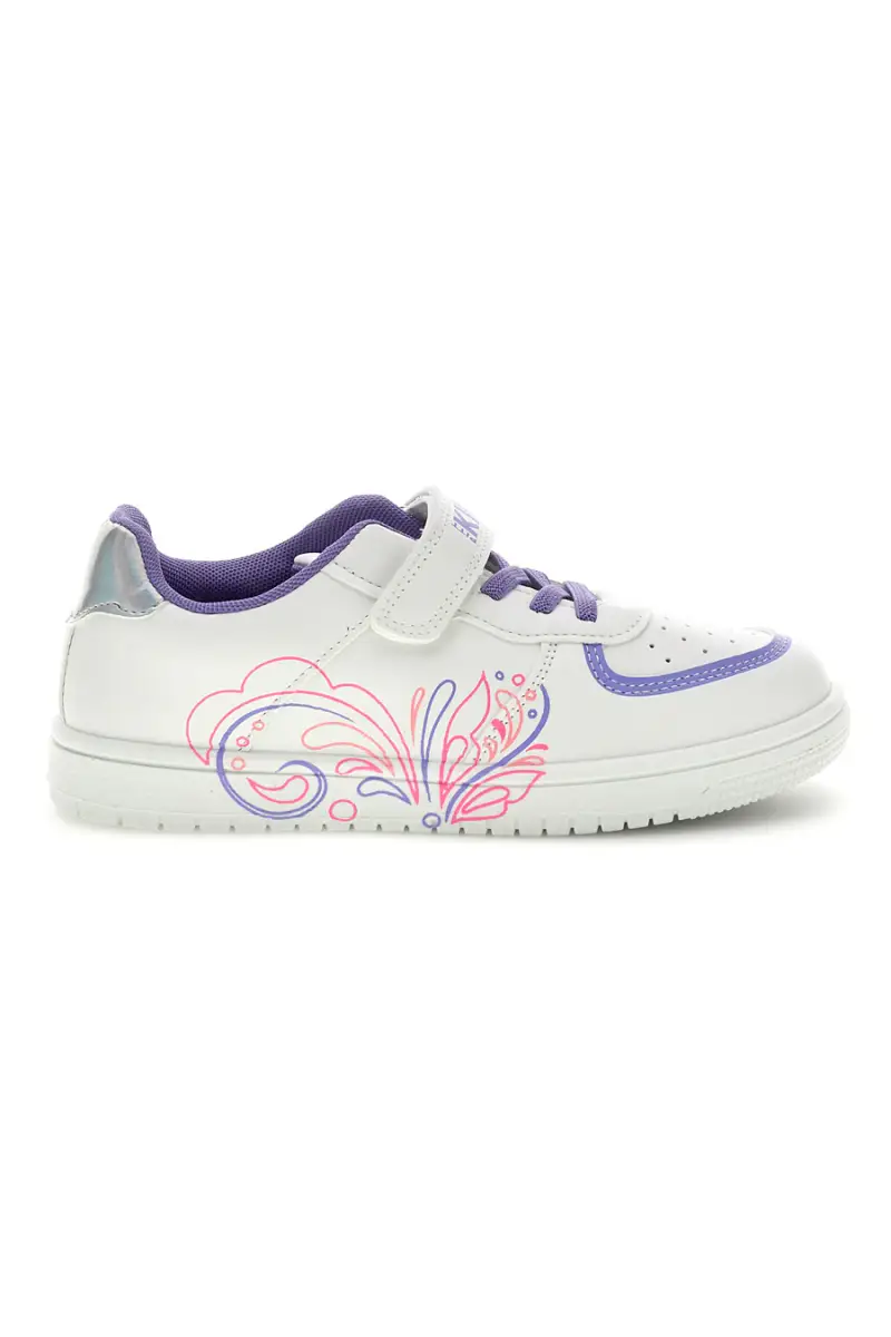Sneakers bianca Pitt kids PK1871C [BIANCO