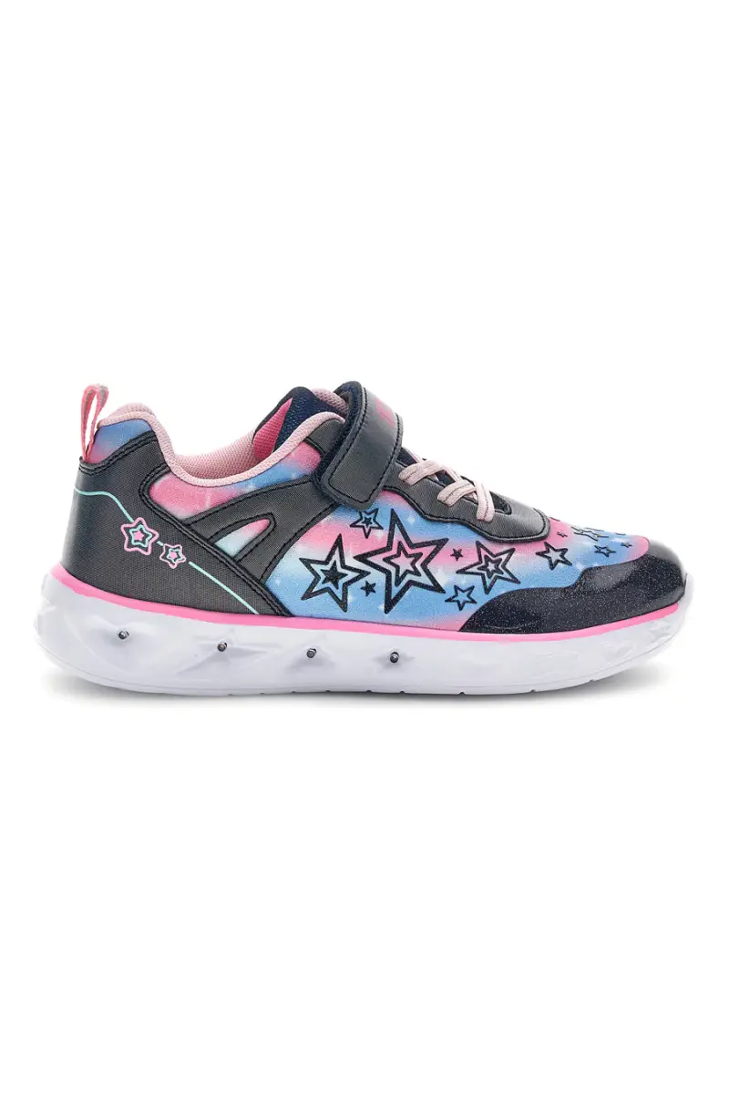 Sneakers Blu con luci Pitt kids 11325 [MULTI]