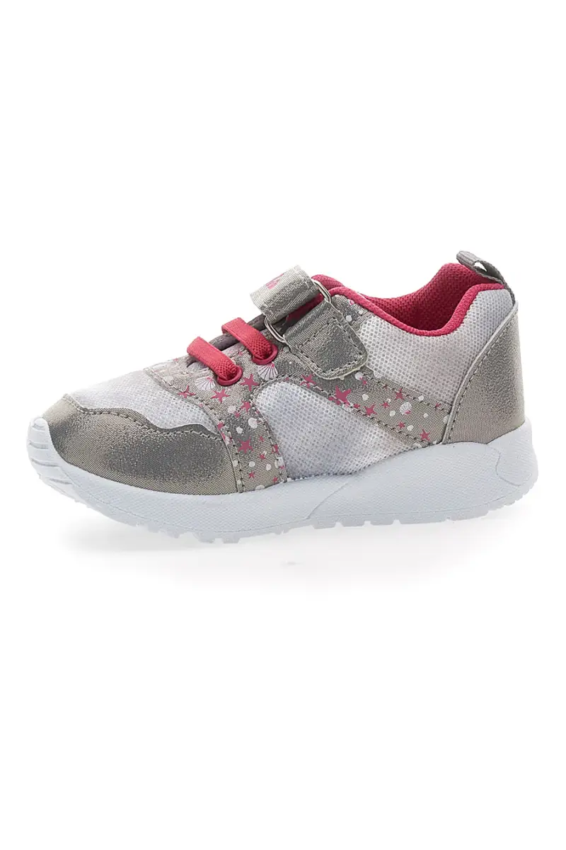 Sneakers primi passi argento Pitt Kids PK2186A [SILVER miniatura 4