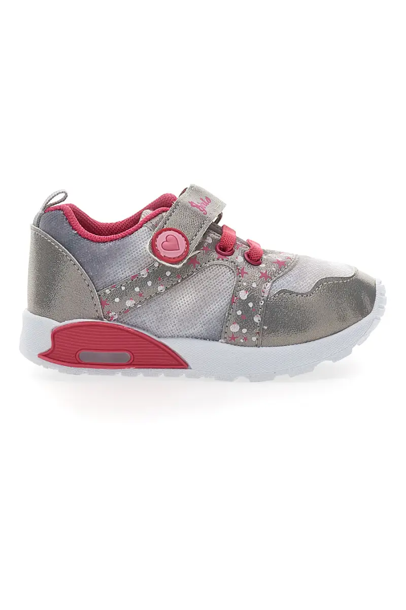 Sneakers primi passi argento Pitt Kids PK2186A [SILVER