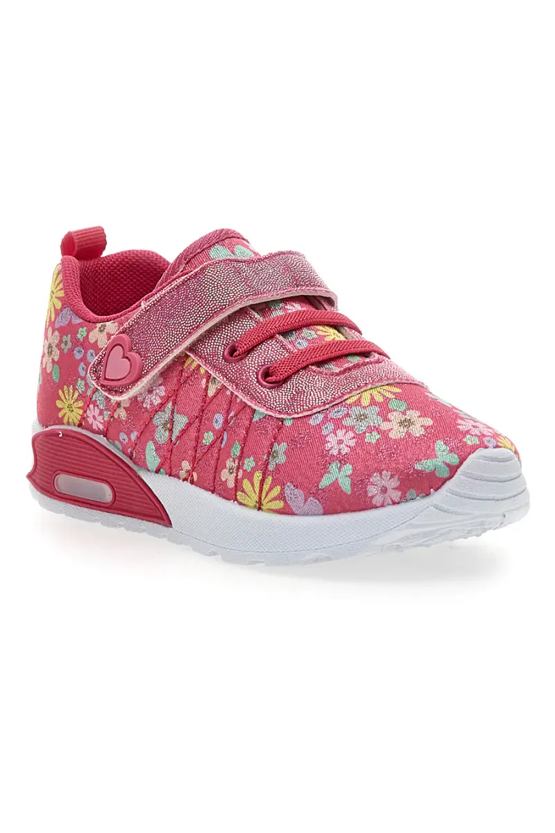 Sneakers rosa fantasia floreale primi passi Pitt kids PK1391G [FUXIA] miniatura 2