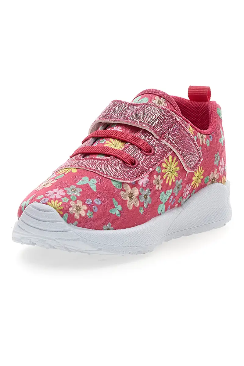 Sneakers rosa fantasia floreale primi passi Pitt kids PK1391G [FUXIA] miniatura 3
