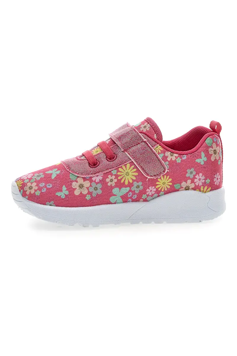 Sneakers rosa fantasia floreale primi passi Pitt kids PK1391G [FUXIA] miniatura 4