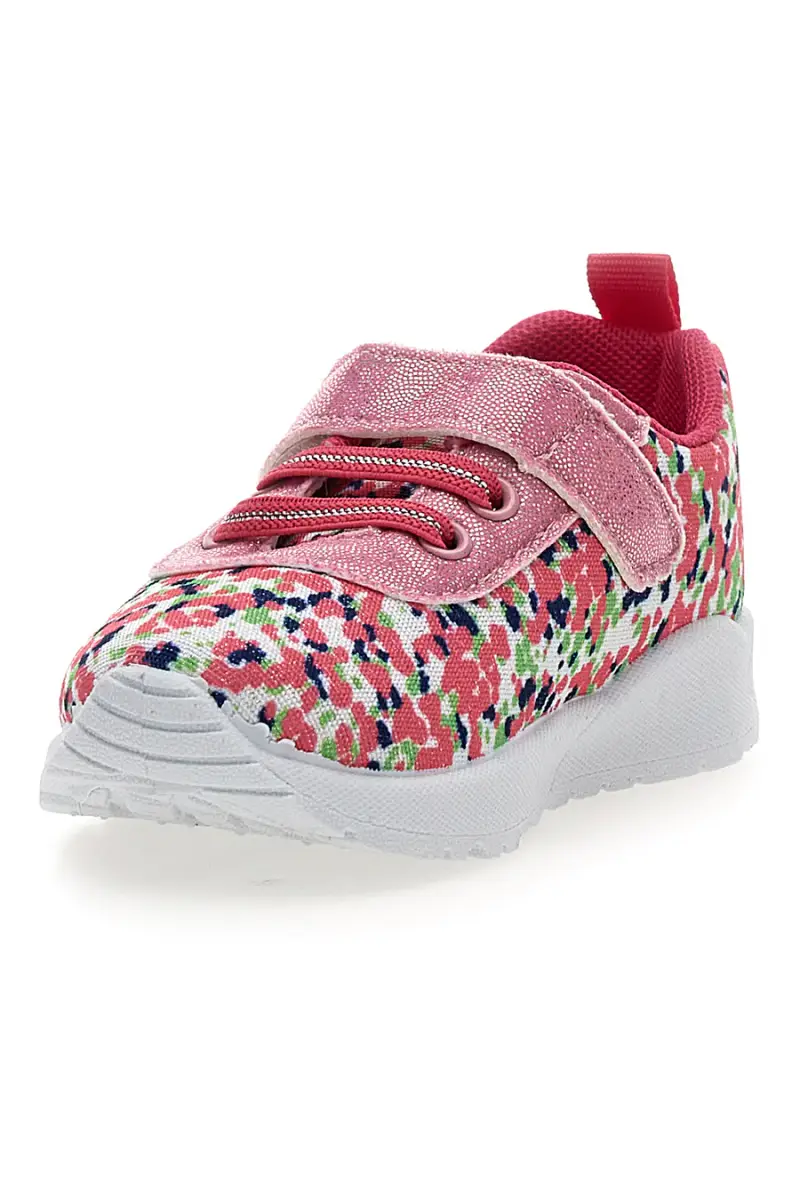 Sneakers rosa fantasia multicolor primi passi Pitt kids PK1394A [FUXIA] miniatura 3