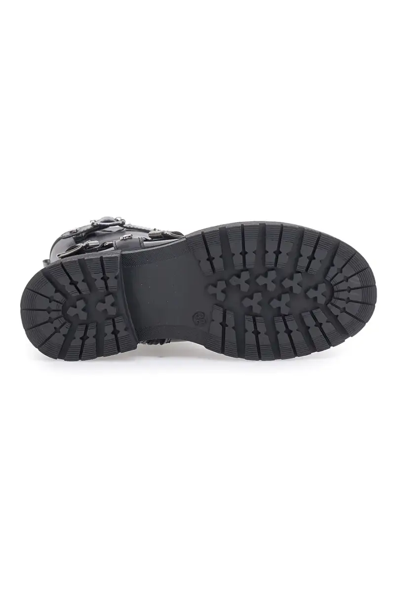 Stivaletti neri PITT KIDS SKBS934 [NERO] miniatura 3