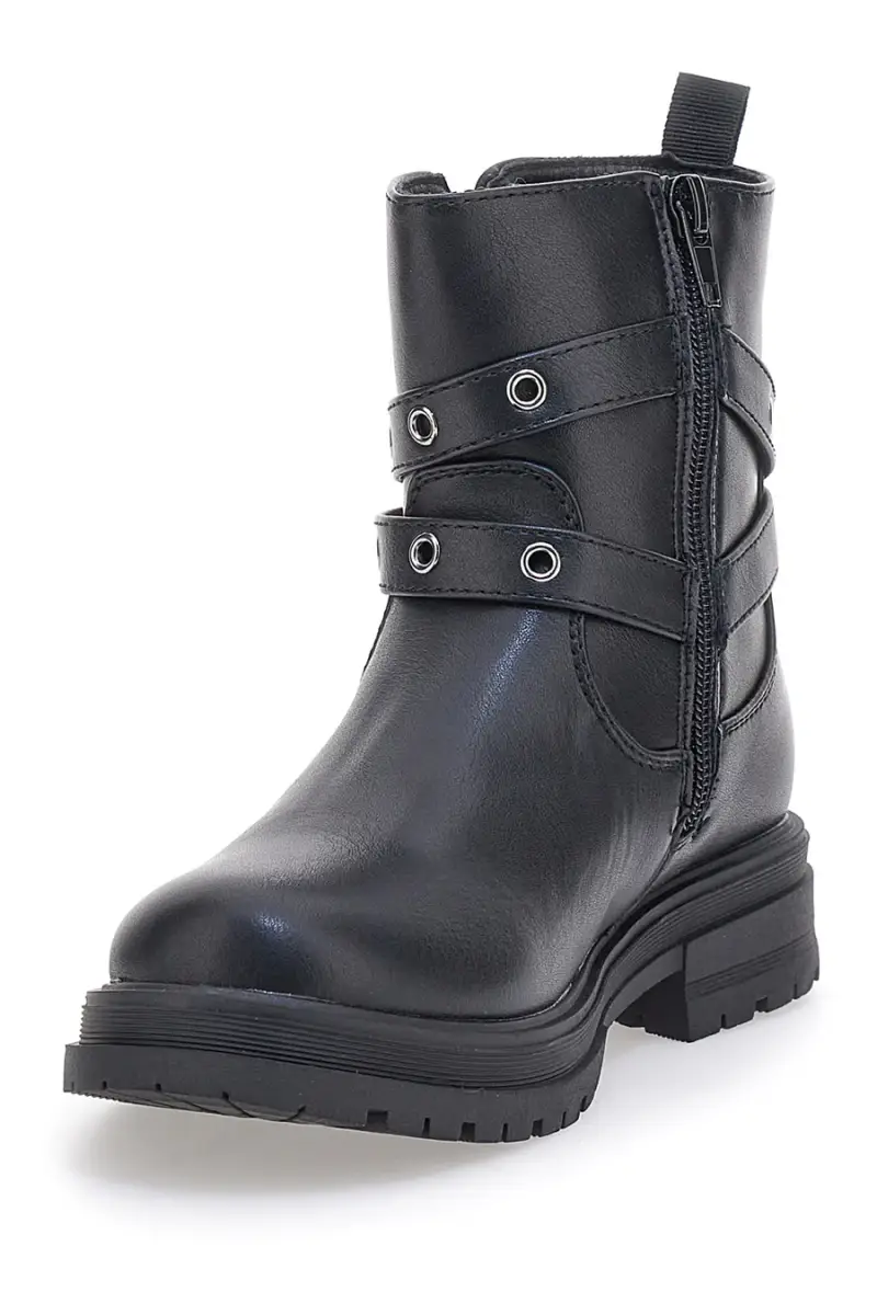 Stivaletti neri PITT KIDS SKBS934 [NERO] miniatura 3