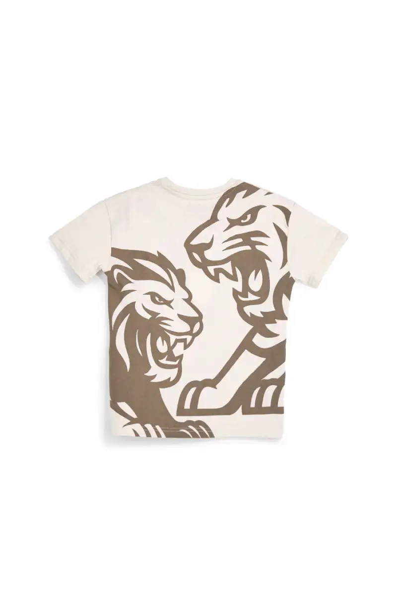 PITT KIDS T-shirt Beige 4365040 miniatura 2
