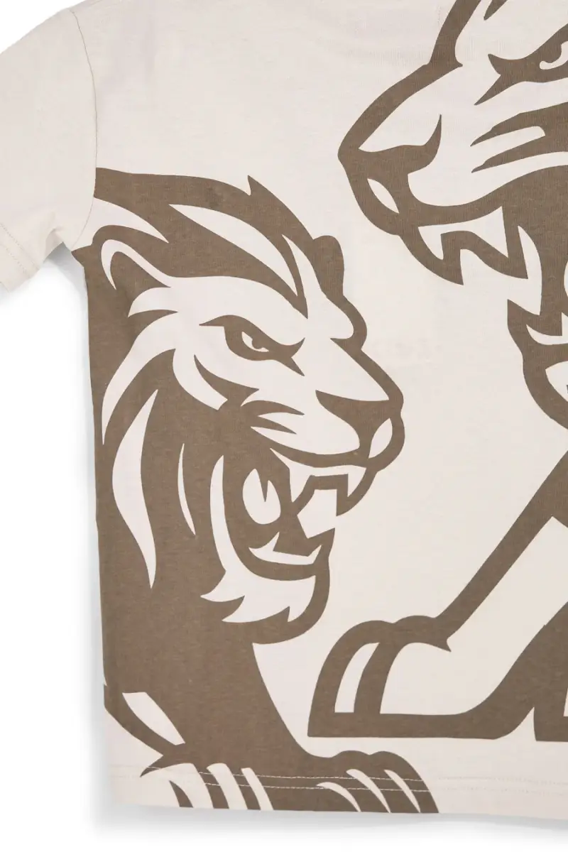 PITT KIDS T-shirt Beige 4365040 miniatura 4