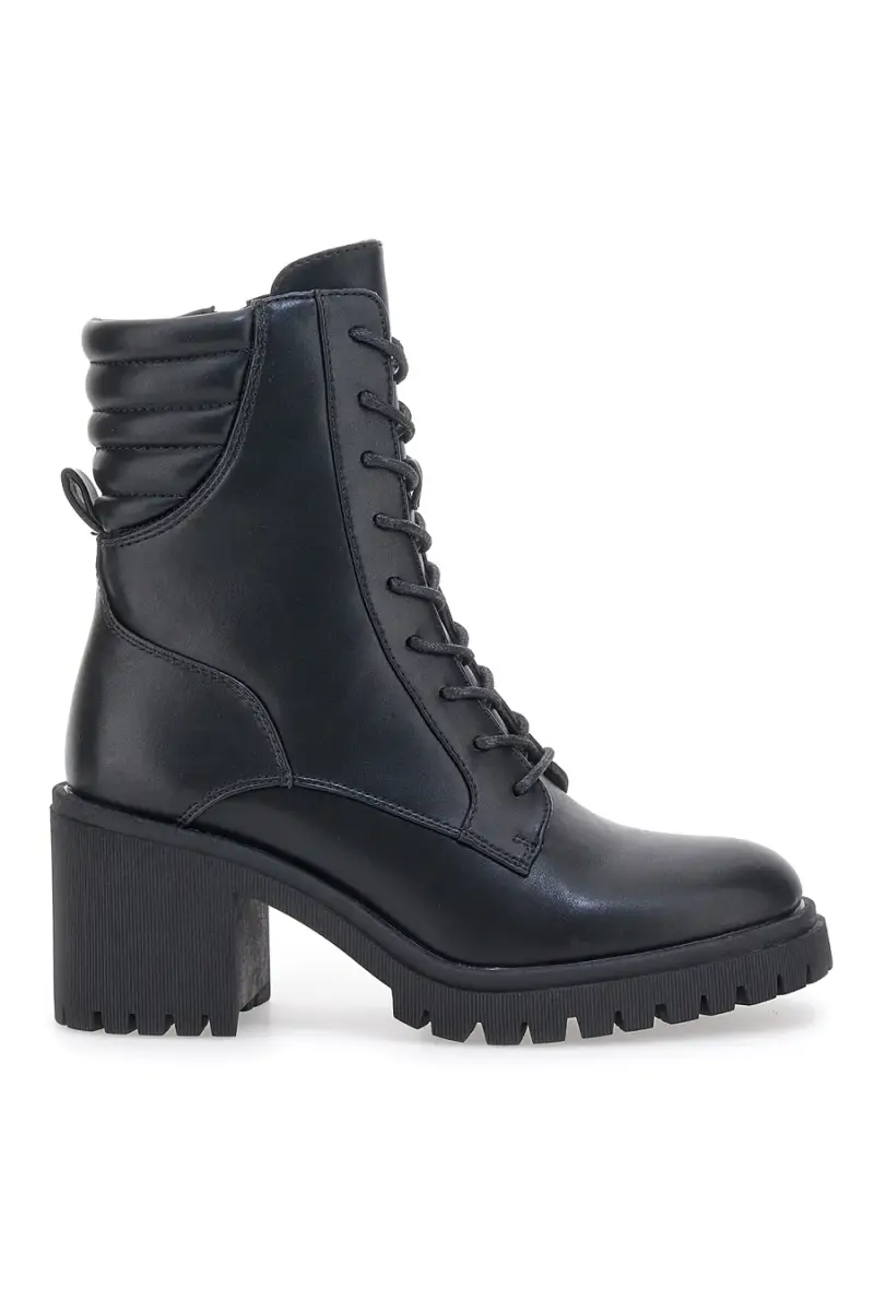 Anfibi neri con tacco a blocco e cerniera laterale PITTARELLO CAPSULE 24171 [NERO]