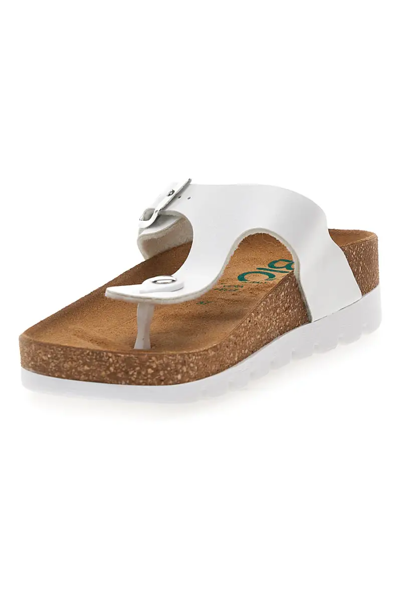 Ciabatte Infradito bianche con plantare anatomico PITTARELLO BIO 335P2177SR [BIANCO] miniatura 4