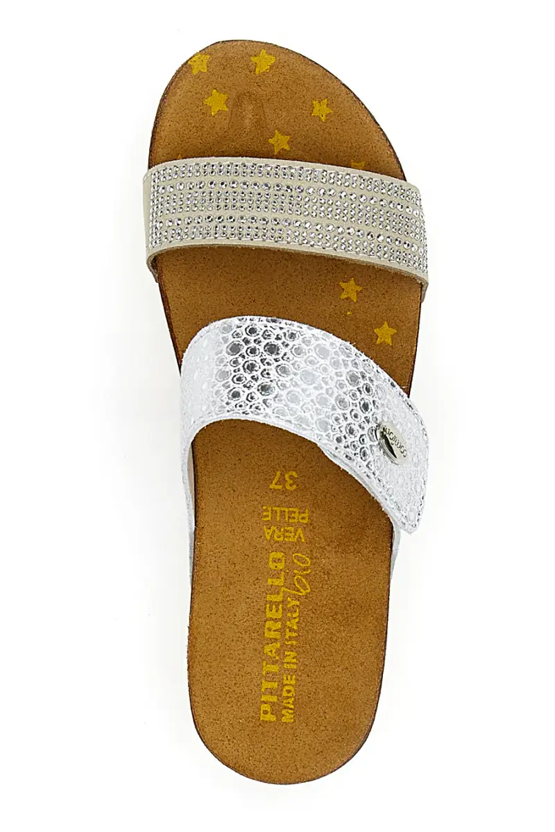 Ciabatte Pitatrello Bio 293480 Argento [BIANCO] miniatura 5