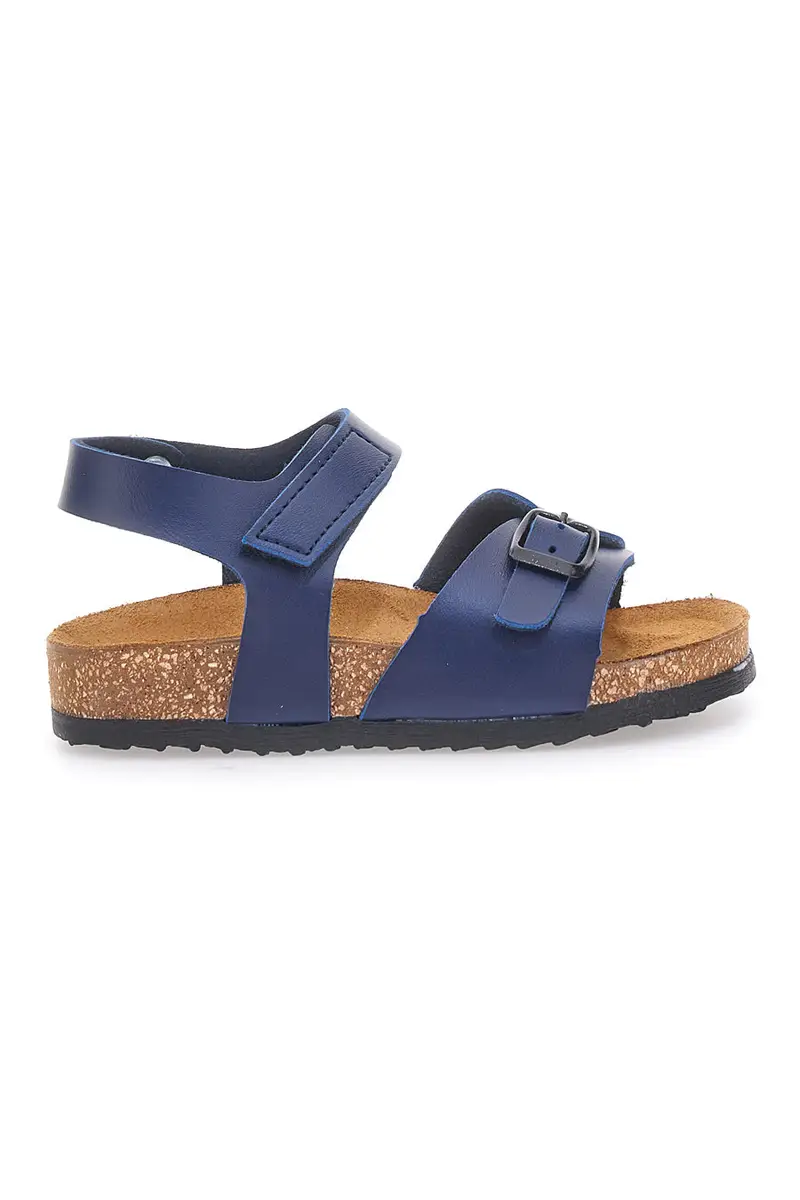 Sandali blu con fibbia e cinturino regolabile Pittarello Bio 257A080SR [BLUE]