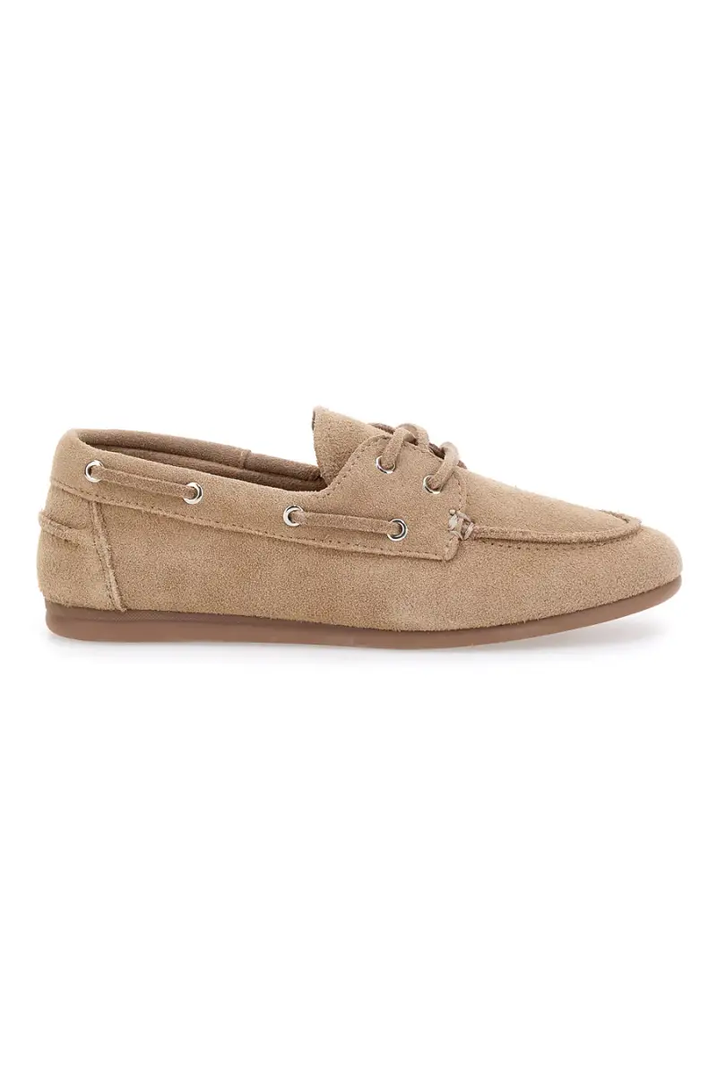 Mocassini beige in pelle con soletta removibile Pittarello Capsule BT261060001A [BEIGE]