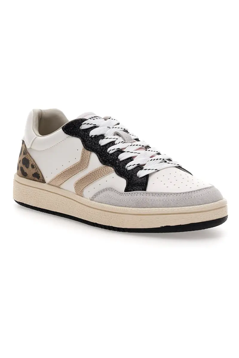 Sneakers bianche con dettagli animalier Pittarello Capsule BT261130001 [BIANCO miniatura 2