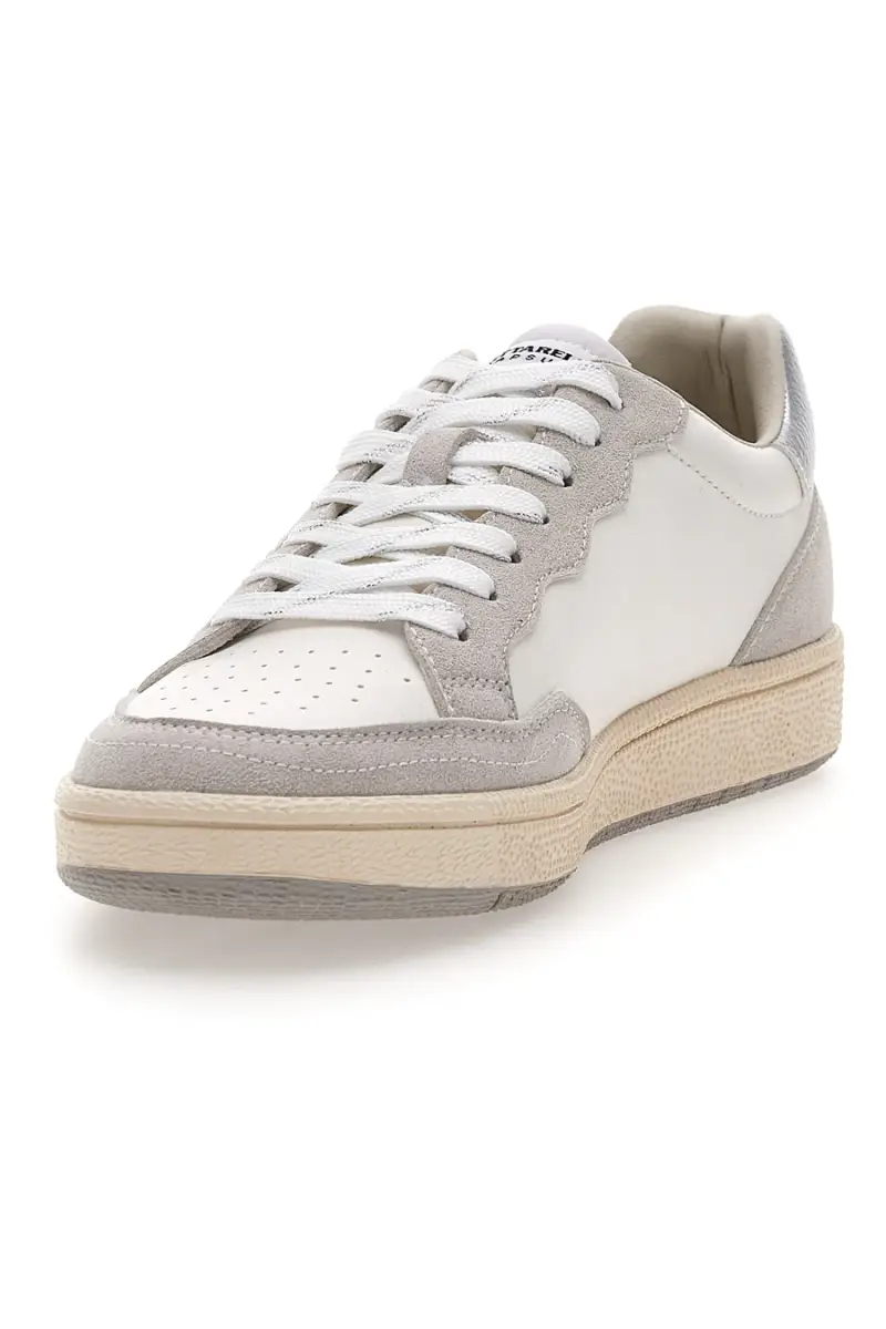 Sneakers bianche in pelle con action leather riciclata Pittarello Capsule BT261130001 [WHITE miniatura 3