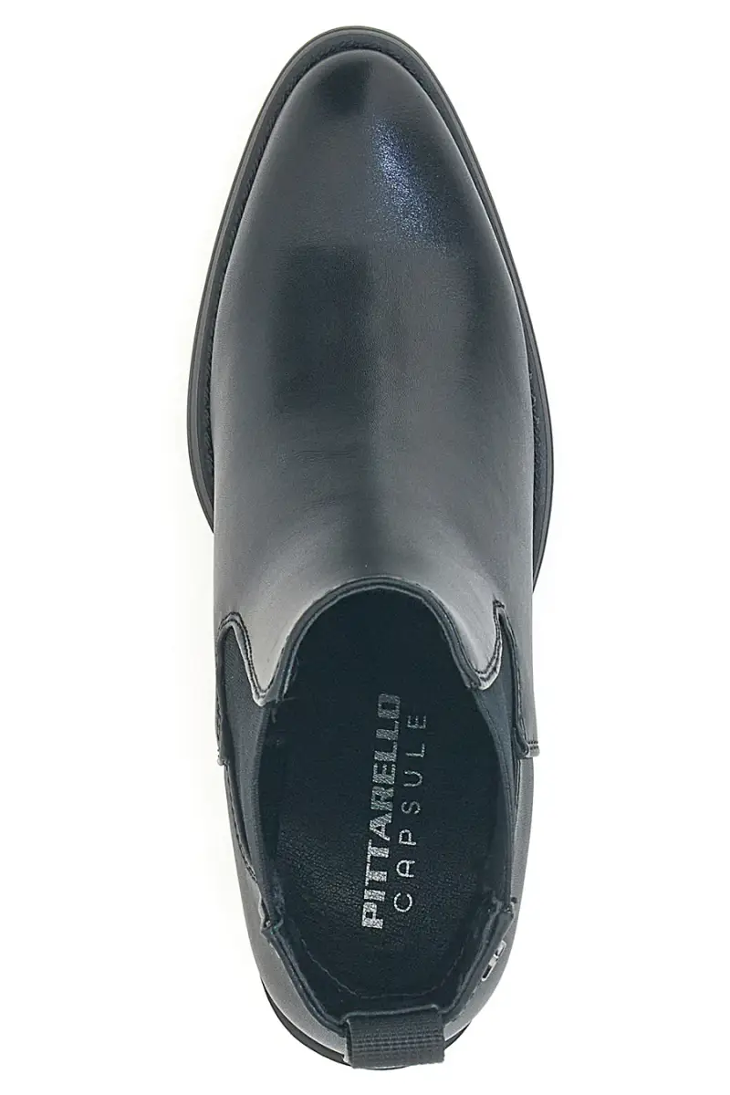 Stivaletti neri chelsea con tacco Pittarello Capsule BT24186001 [NERO] miniatura 3