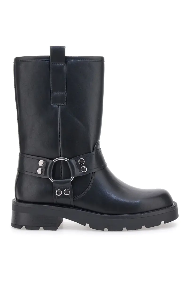 Stivaletti neri con borchie decorative PITTARELLO CAPSULE 24245 [NERO]