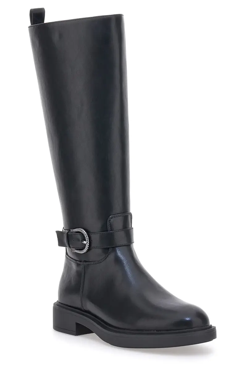 Stivali Neri Con Cerniera Laterale Pittarello Capsule 24175011 [NERO] miniatura 2