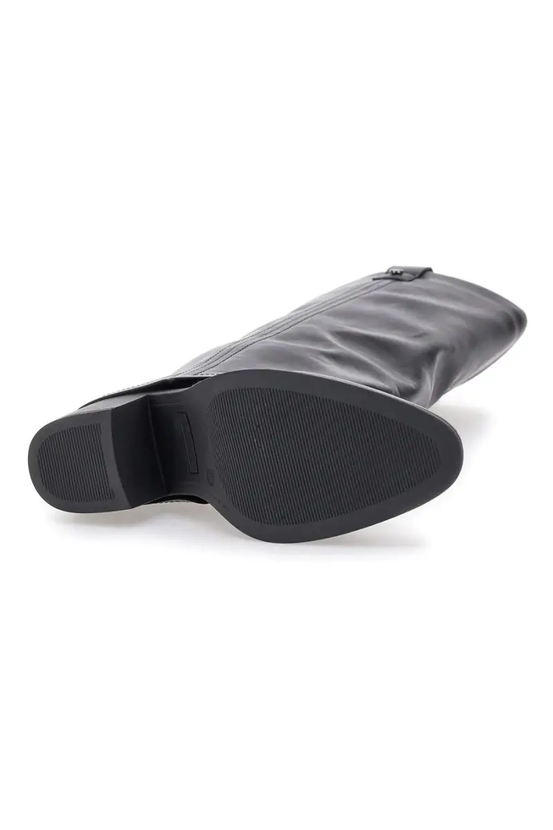 Stivali neri con tacco medio e punta squadrata Pittarello Capsule BT24186024A [NERO] miniatura 5