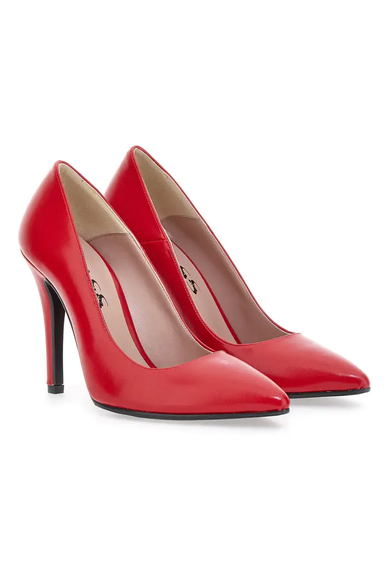 Décolleté rosse con tacco a stiletto PITTARELLO CLASS 423 [ROSSO] miniatura 3