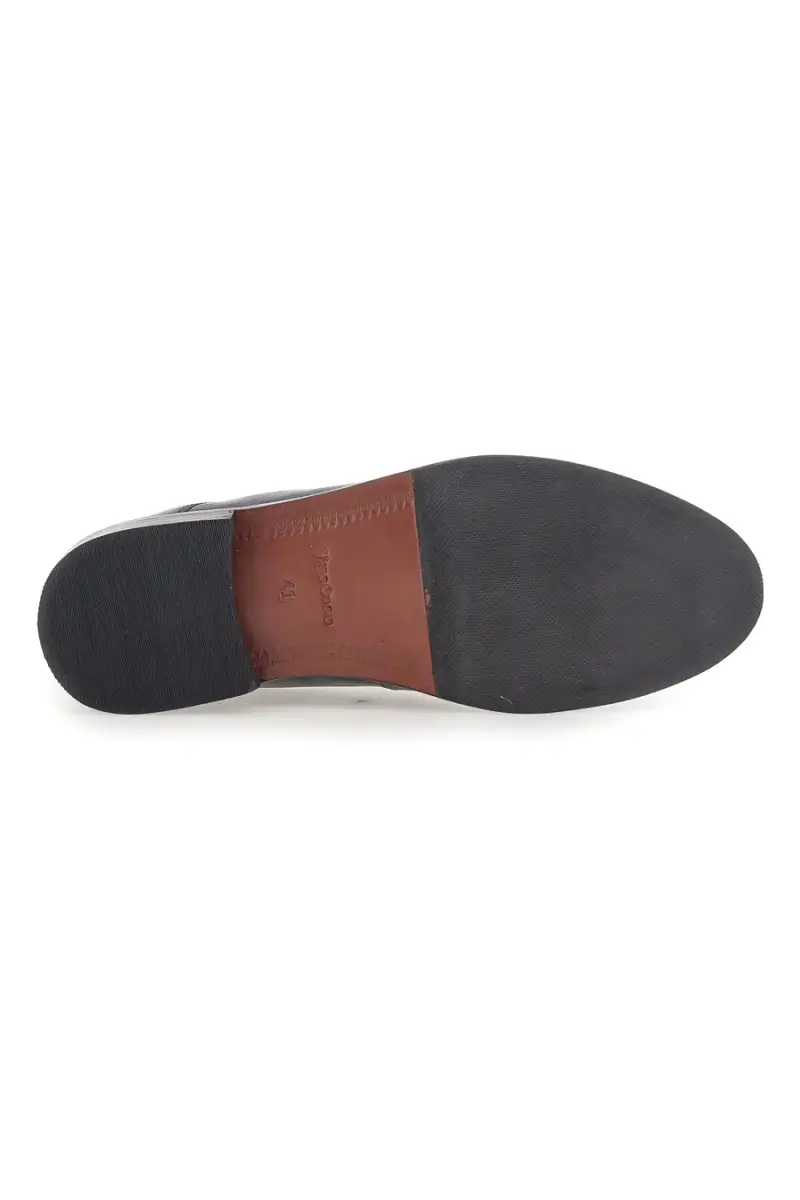 Scarpe eleganti nere stringate in vera pelle Pittarello class 331 [NERO] miniatura 5