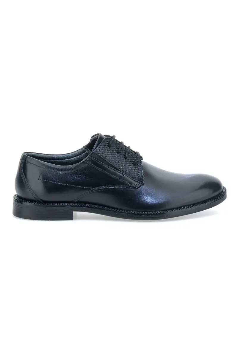 Scarpe eleganti nere stringate in vera pelle Pittarello class 615 [NERO]