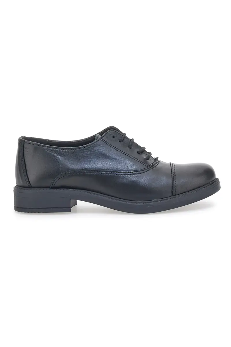 Scarpe Stringate Pittarello Class 203 Nere Vera Pelle [NERO]