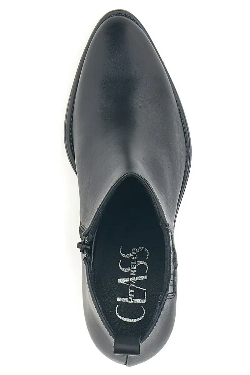 Stivaletti neri con tacco medio Pittarello Class 865010 [NERO] miniatura 3