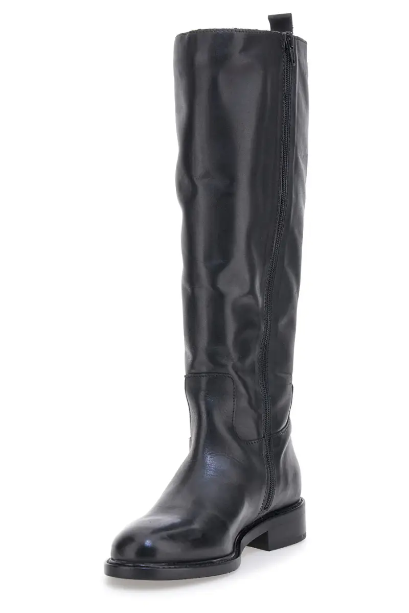 Stivali neri in pelle con fibbia Pittarello class LL2516 [NERO] miniatura 3